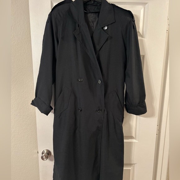 Casual Corner Jackets & Blazers - Black Trench Coat